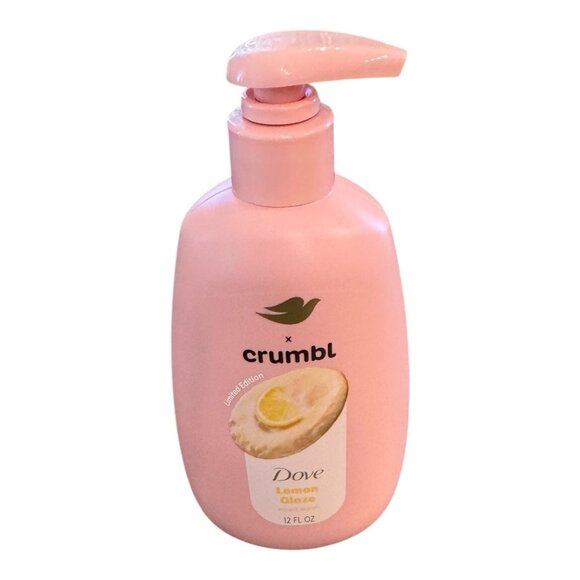 (2) Dove x Crumbl Hand Soaps 12oz Limited Edition ~1  Lemon and 1 Strawberry  EA - Picture 4 of 4